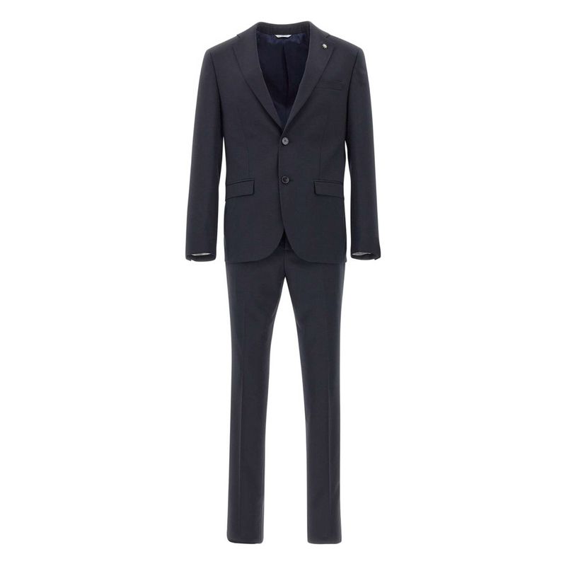 Manuel Ritz Men Dress With Straight Trousers